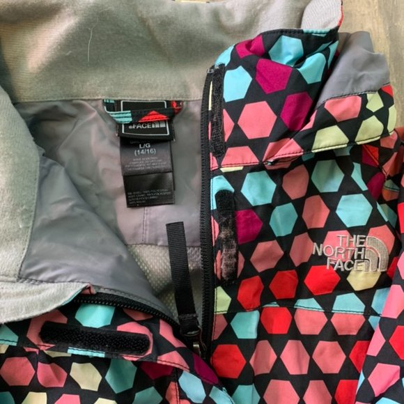 Rainbow North Face rain coat - Picture 2 of 4